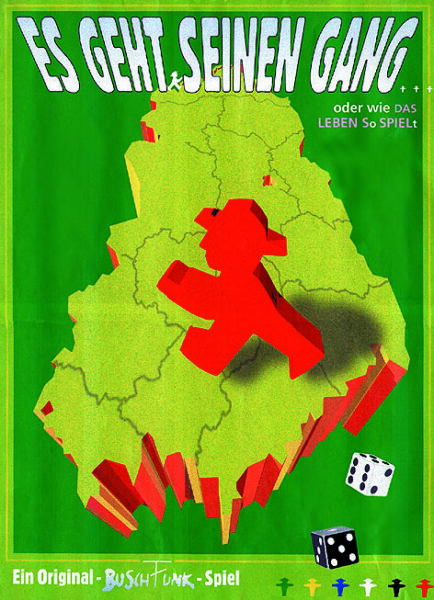 Vollständig Original Buschfunk Spiel 1997 Es geht seinen Gang DDR-Spiel 